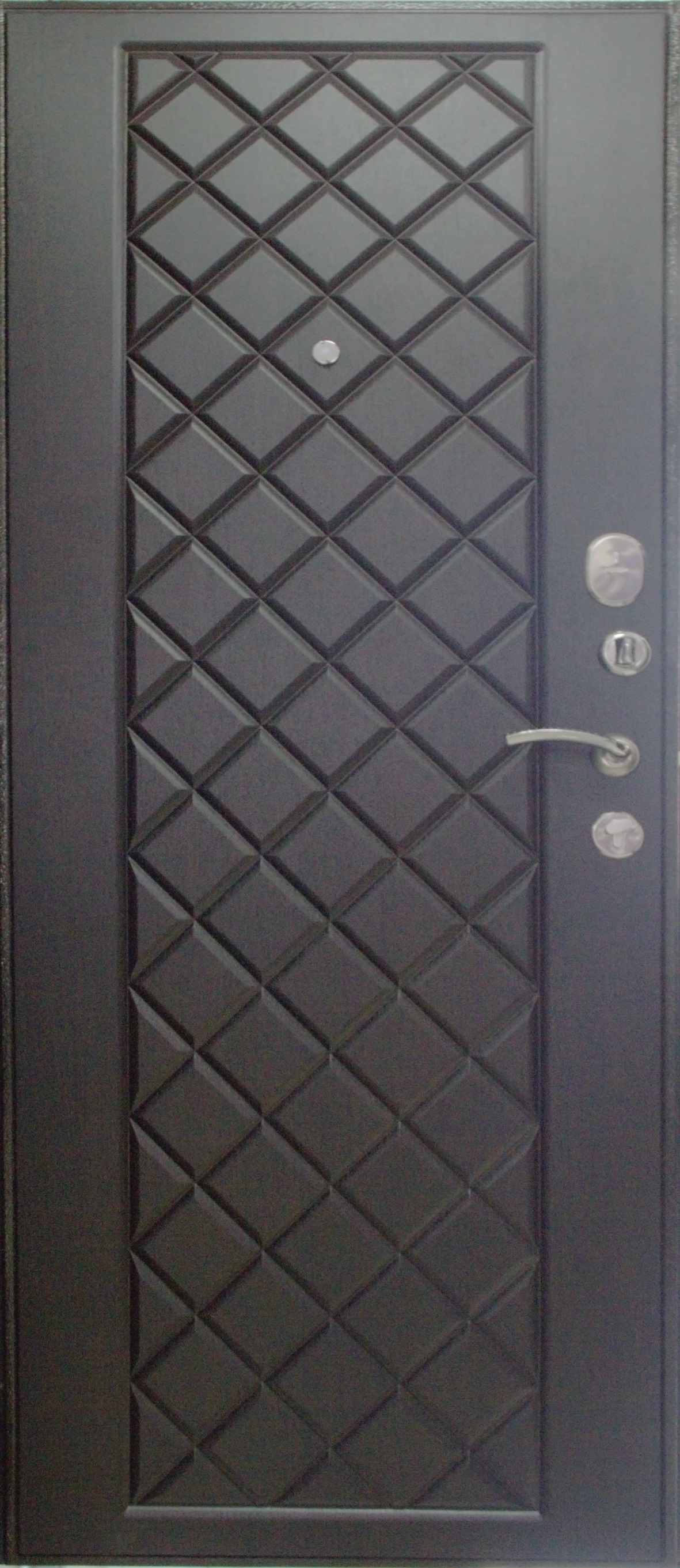 Дверь мет. АРТ 3К NEW (10см)  ВЕНГЕ - вид сзади